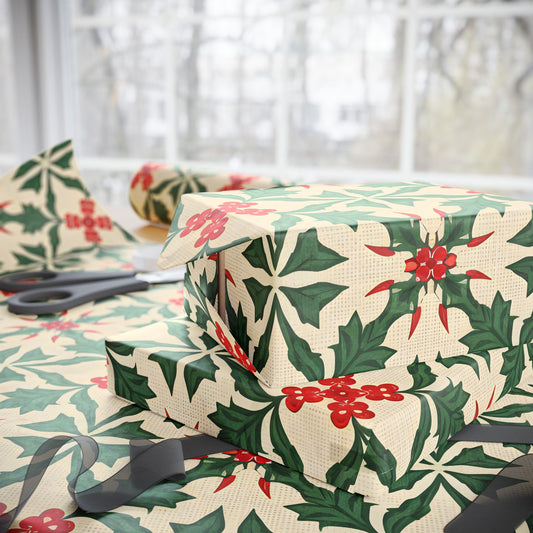 Festive Holiday Wrapping Paper