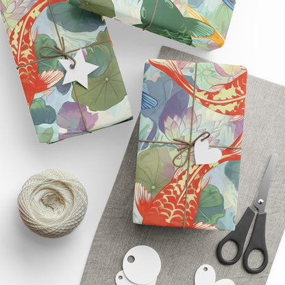 Colorful Floral Wrapping Paper Roll - Perfect for All Occasions
