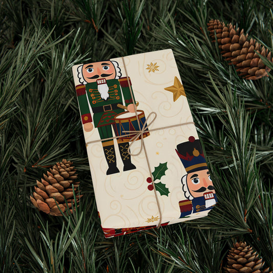 Festive Wrapping Paper Roll - Christmas & Holiday Gift Wrap