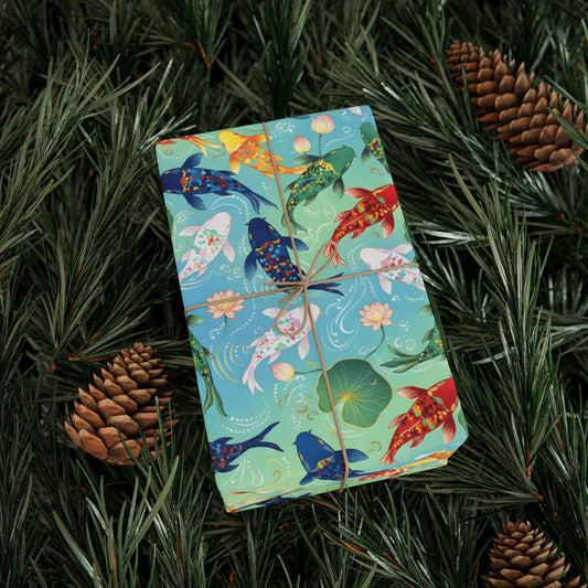 Colorful Gift Wrap Roll - Vibrant Floral and Nature Designs for All Occasions