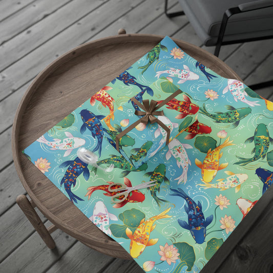 Colorful Gift Wrap Roll - Vibrant Floral and Nature Designs for All Occasions